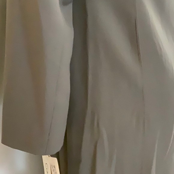 NWT Calvin Klein 100% Wool Trench Coat Size 2P - Picture 9 of 15